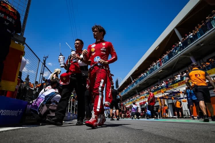 Ferrari-Star Charles Leclerc