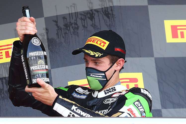 Philipp Öttl hat sich einen Schluck verdient