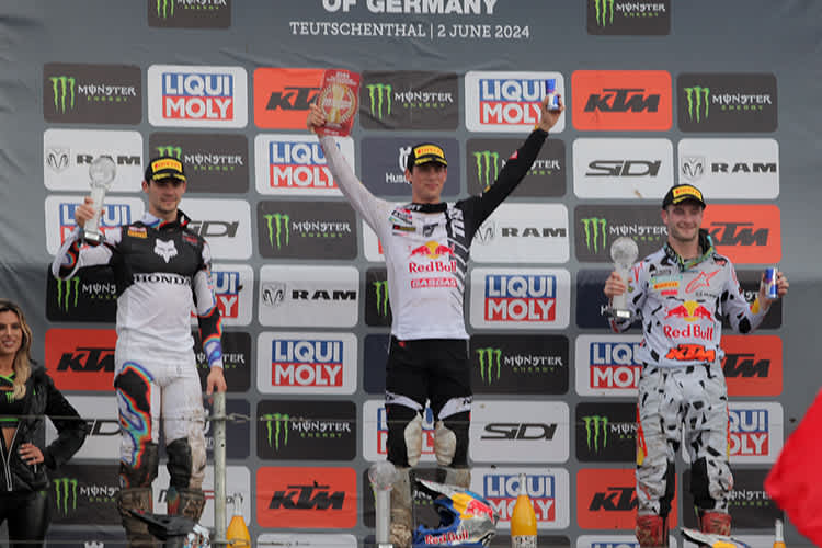 Jorge Prado gewann den Grand Prix of Germany
