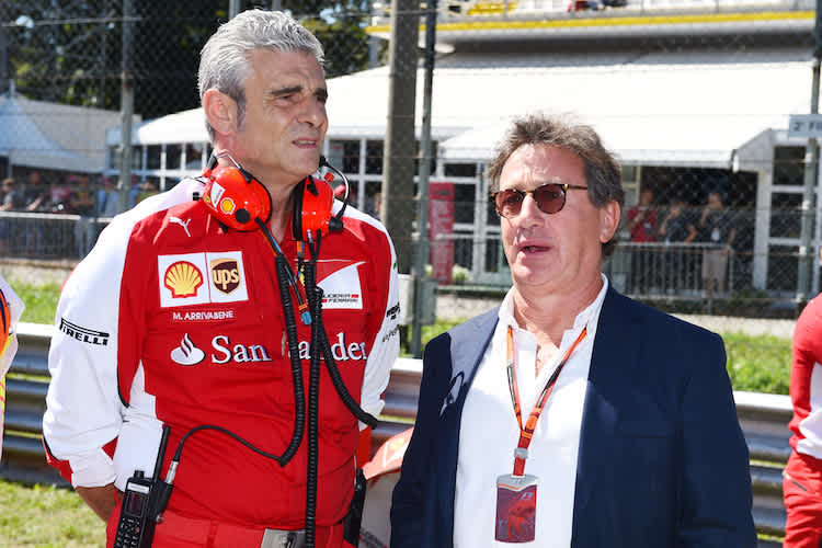 Maurizio Arrivabene und Louis Camilleri
