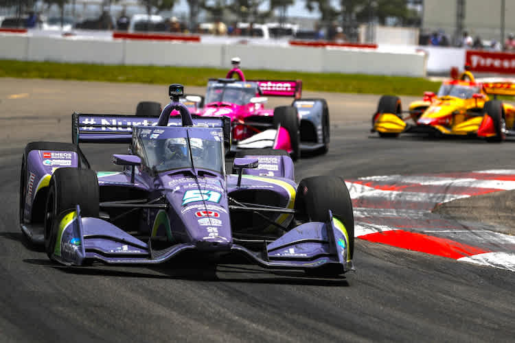 Romain Grosjean im IndyCar