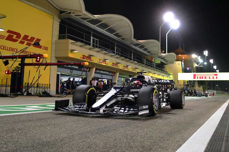 Wissbegierig: Formel-1-Rookie Yuki Tsunoda