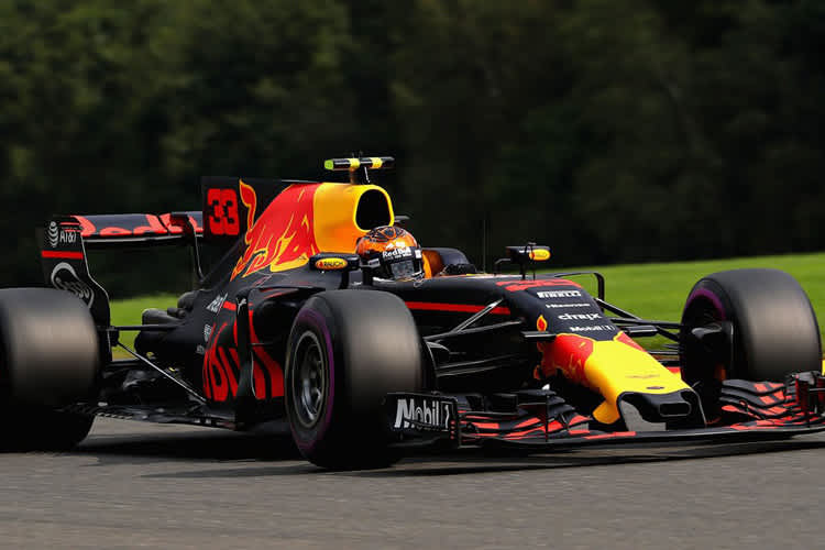 Max Verstappen im Red Bull Racing-Renault