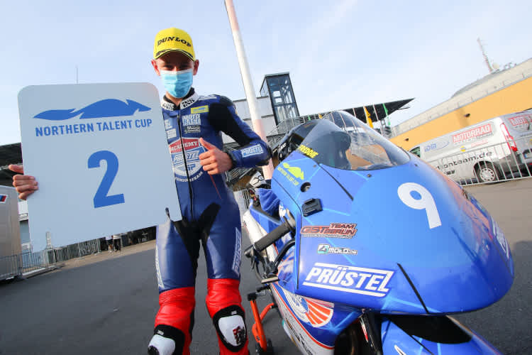 Freddie Heinrich mit Gesamtrang 3 im Northern Talent Cup