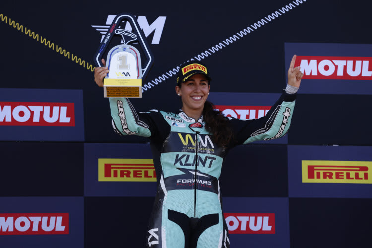 Die WM-Führende Maria Herrera