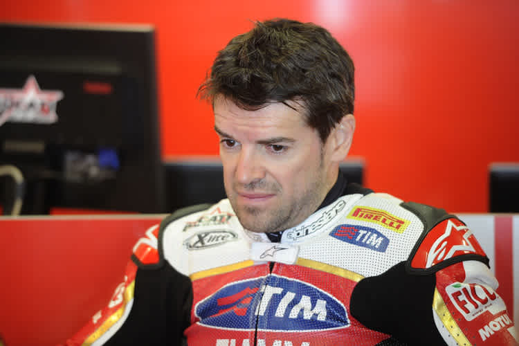 Carlos Checa: Glücklich schaut anders aus