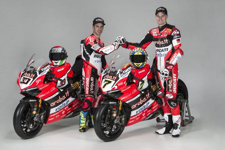 Aruba.it Ducati hat sein Design für die Superbike-WM 2017 vorgestellt