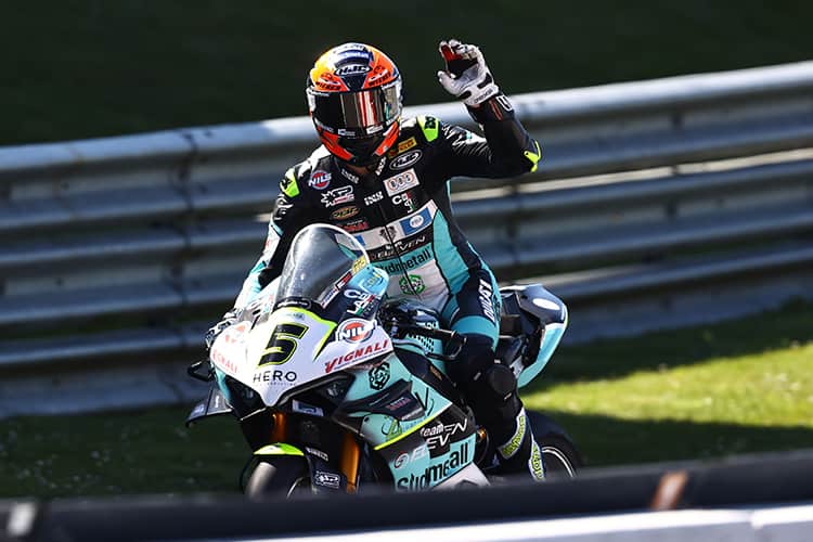 Philipp Öttls Ducati streikte