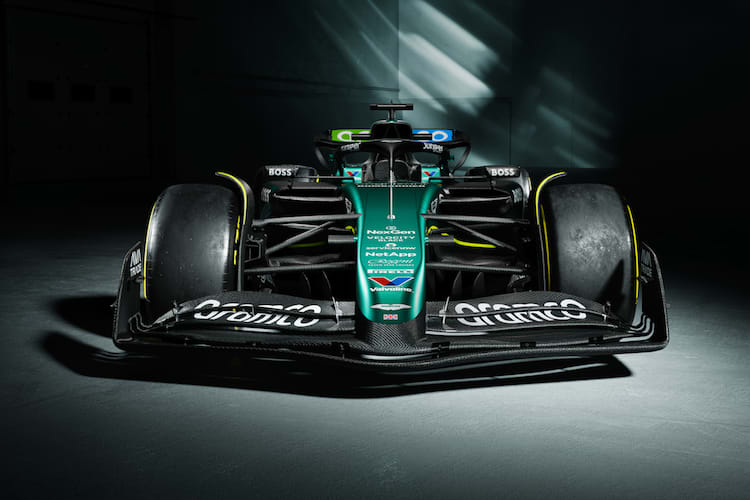 Der neue Aston Martin AMR24 von Fernando Alonso
