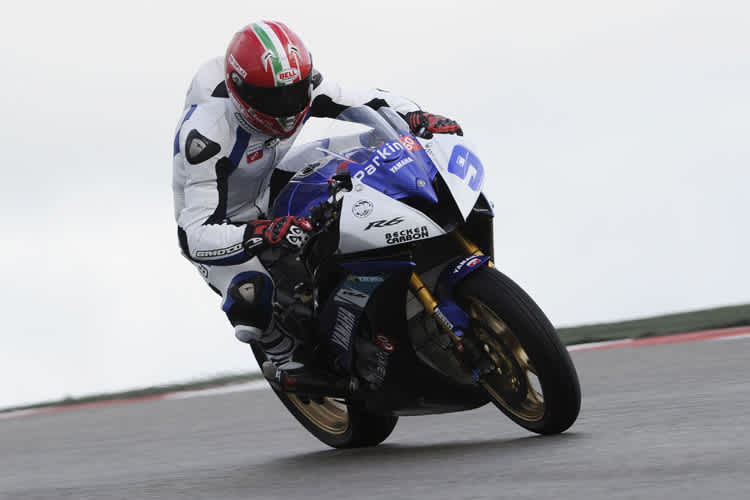 Luca Scassa ging am schnellsten übers Wasser