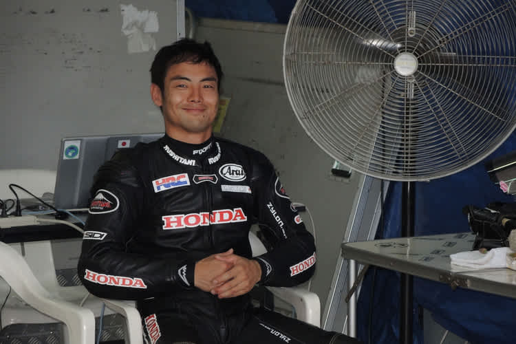 Hiroshi Aoyama beim ersten Sepamg-Test 2015