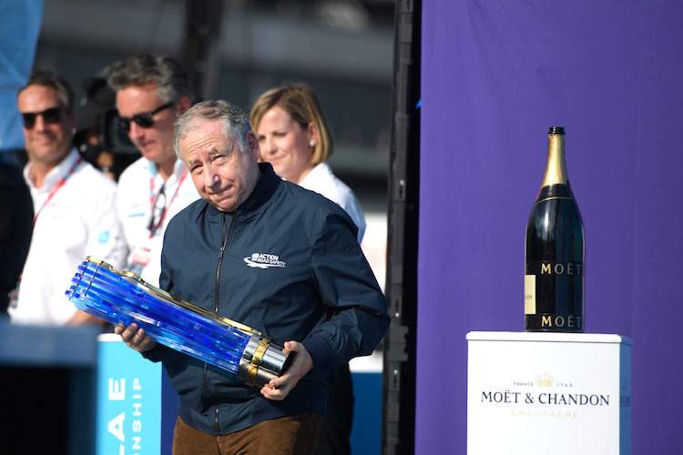 Jean Todt beim Formel-E-Finale in Berlin