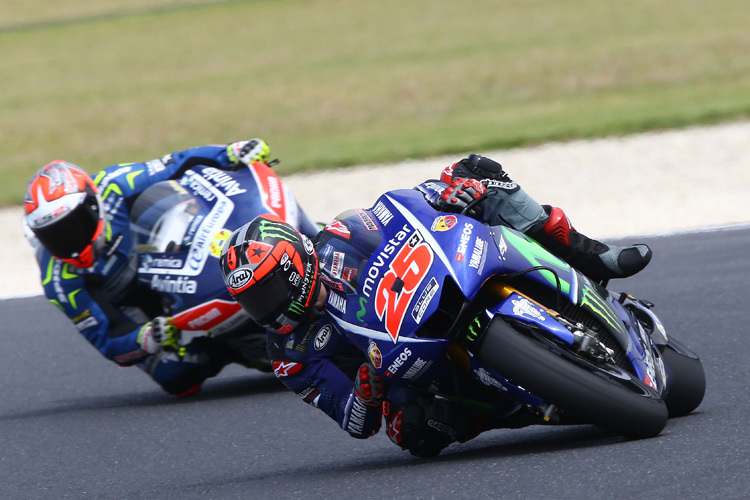 Maverick Vinales (25) wurde in seiner Rennsimulation gestört