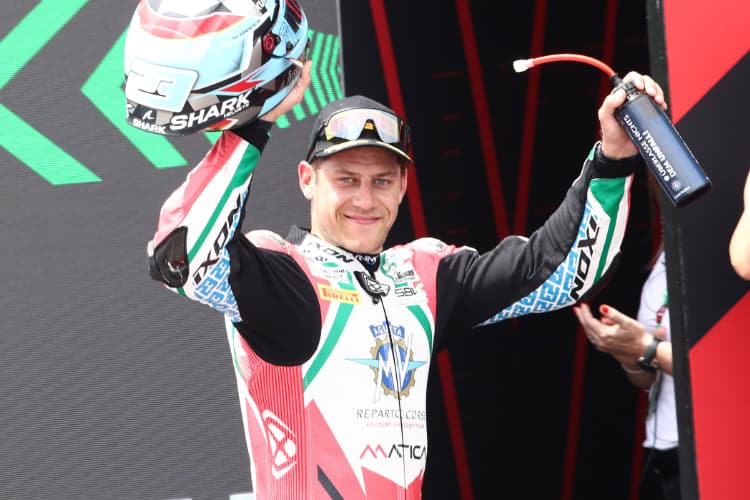 Marcel Schrötter ist uneinholbar WM-Dritter