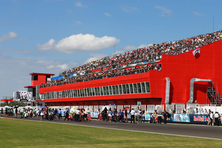 Das MotoGP-Rennen in Argentinien ist gut besucht