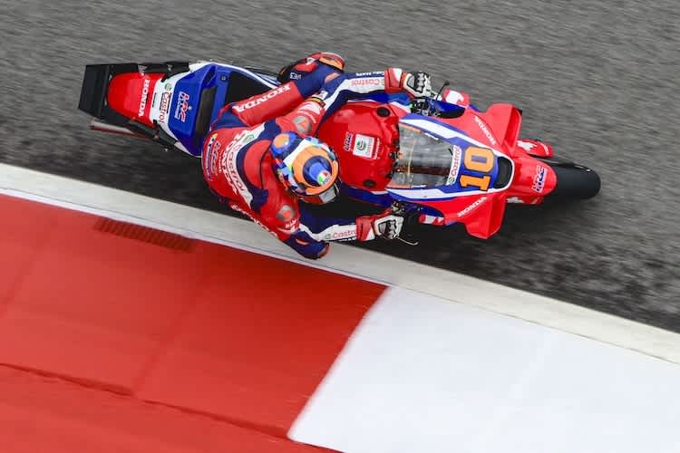 Luca Marini: Schnellster im ersten Qualifying