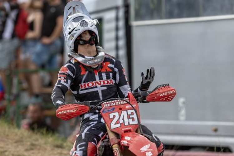 Endlich geschafft, Tim Gajser im Ziel