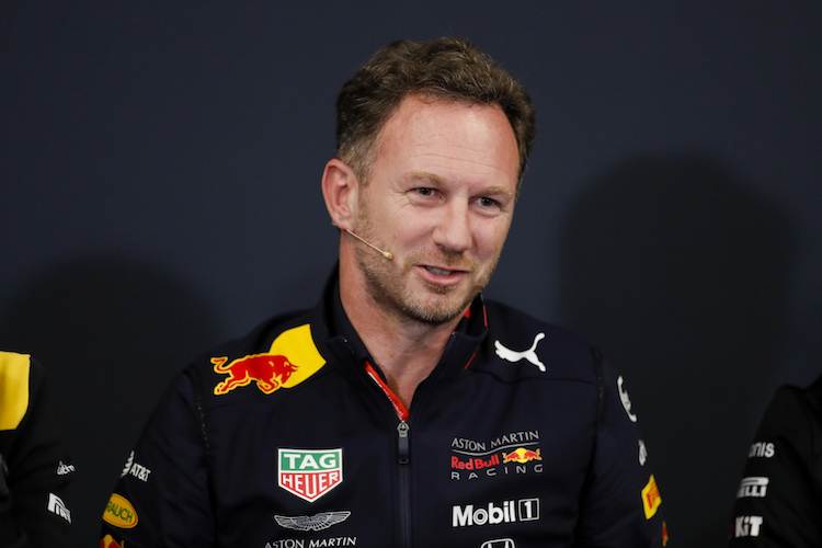 Red Bull Racing-Teamchef Christian Horner 