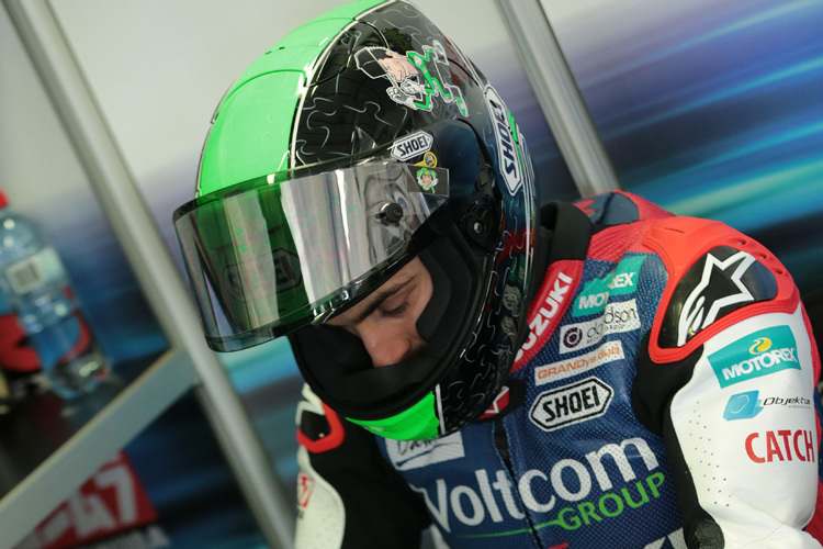 Nach Rennen 2 ließ Eugene Laverty den Kopf hängen
