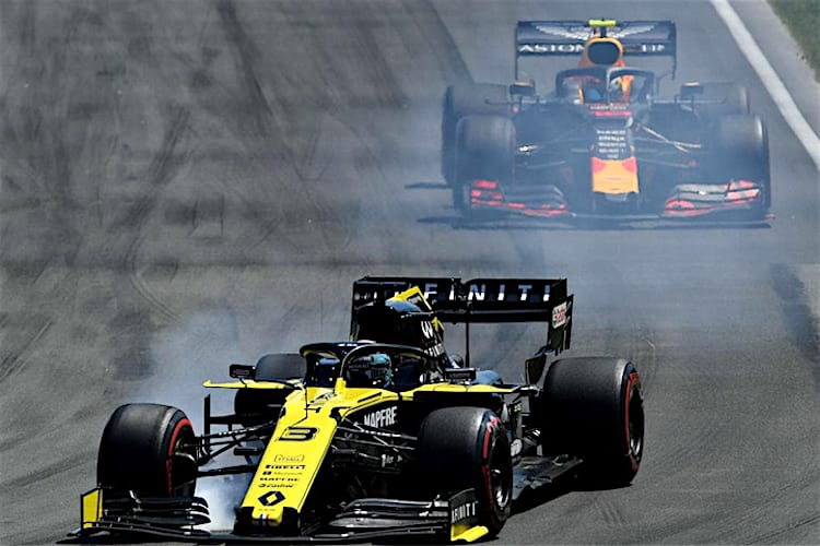 Daniel Ricciardo in Kanada