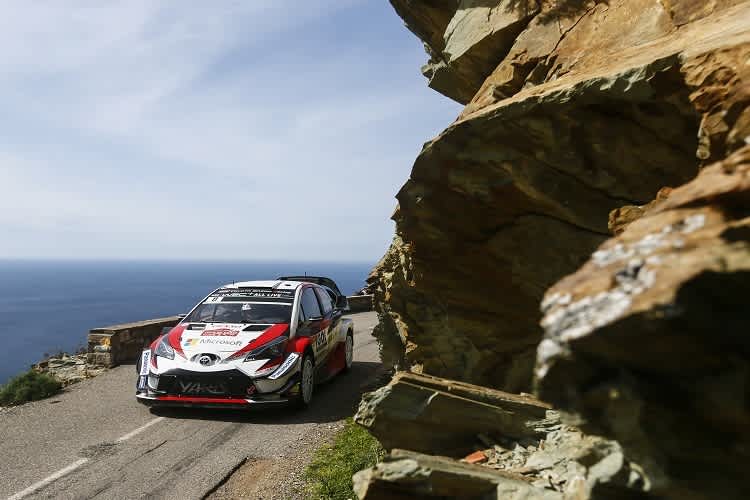 Ott Tänak wurde 2018 auf Korsika Zweiter