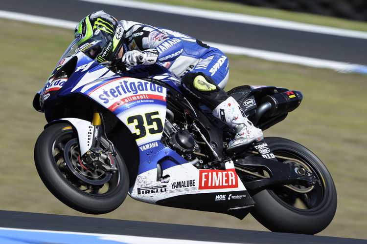 An Einsatz mangelt es bei Cal Crutchlow nicht