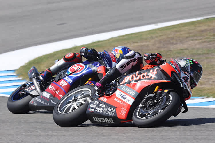 Scott Redding (vorne) gegen Toprak Razgatlioglu