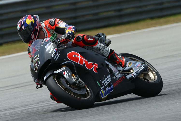 Stefan Bradl auf der LCR-Honda in Sepang