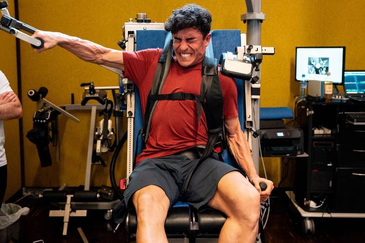 Marc Márquez unterzog sich im Red Bull Athletes Performance Center Fintess-Tests