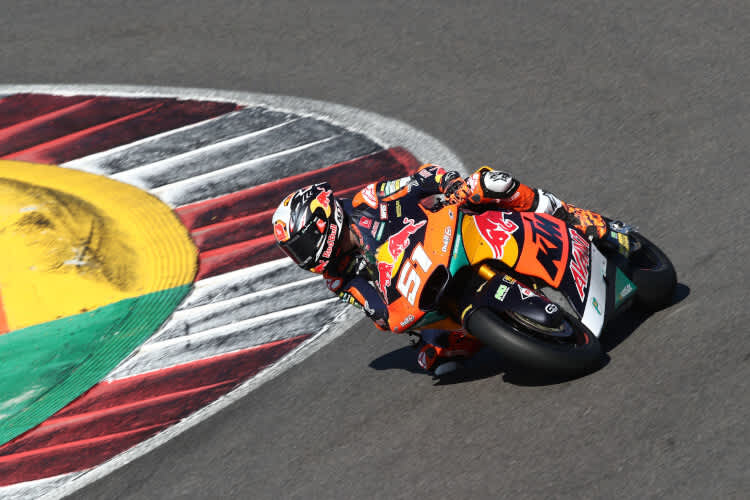 Pedro Acosta entdeckt das «Autódromo Internacional do Algarve» auf der Kalex