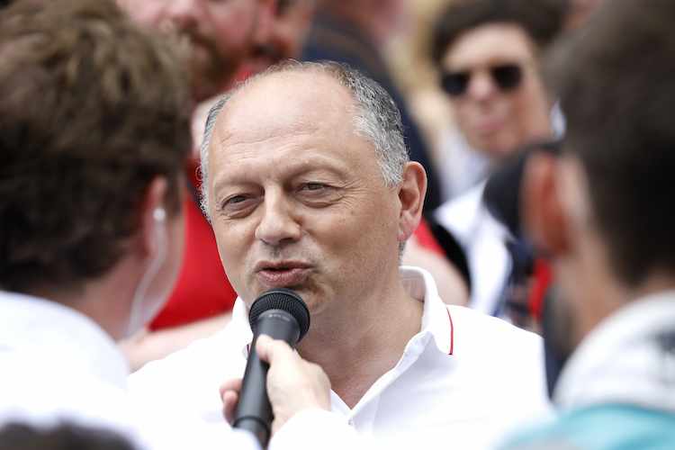 Ferrari-Teamchef Fred Vasseur findet: «Wenn wir in Nordamerika noch populärer sein wollen, müssen wir vielmehr einen amerikanischen Fahrer als ein US-Team haben»
