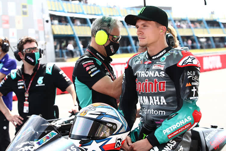 Gerloff bei seinem MotoGP-Einsatz in Assen