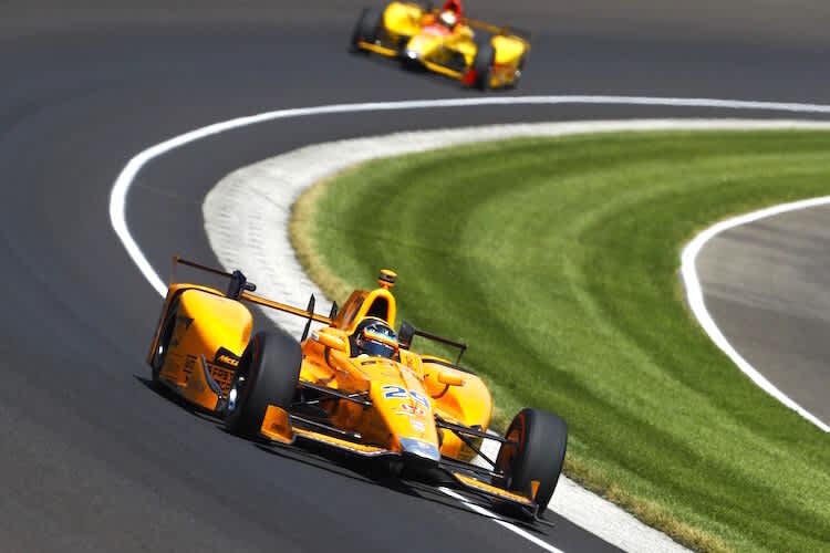 Fernando Alonso beim Indy 500