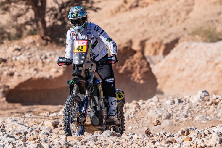 Adrien Van Beveren leistet sich in der ersten Dakar-Woche keinen kapitalen Fehler