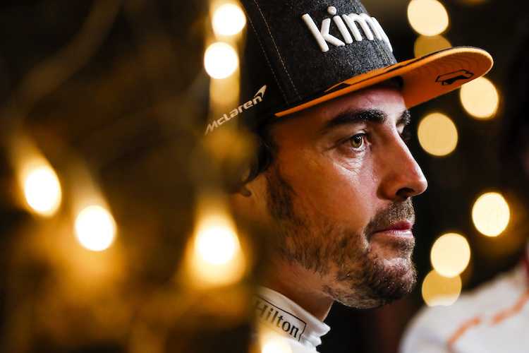 Fernando Alonso kam mit einer Runde Rückstand auf Sieger Sebastian Vettel als Siebter ins Ziel
