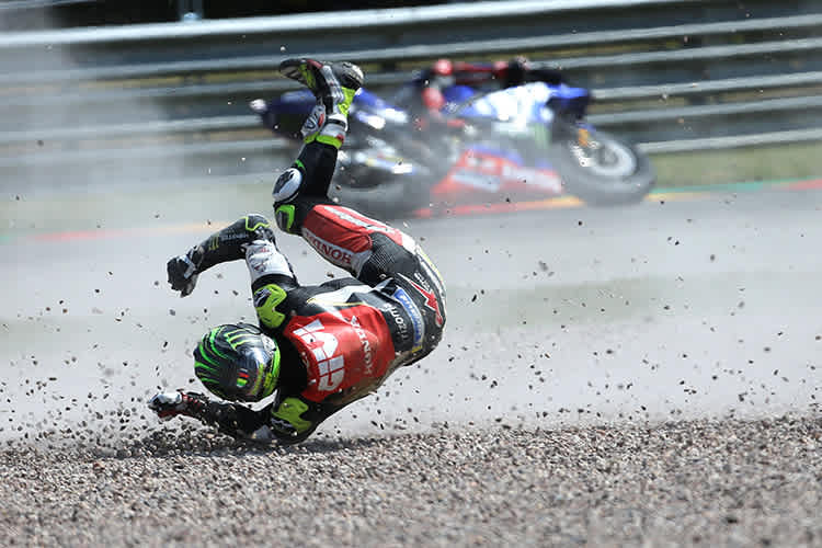 Cal Crutchlow stürzte in Kurve 12