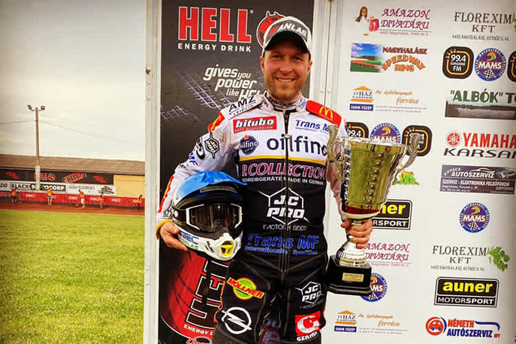 Martin Smolinski wurde in Ungarn Zweiter