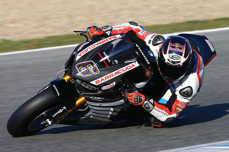 Stefan Bradl auf der neuen Fireblade