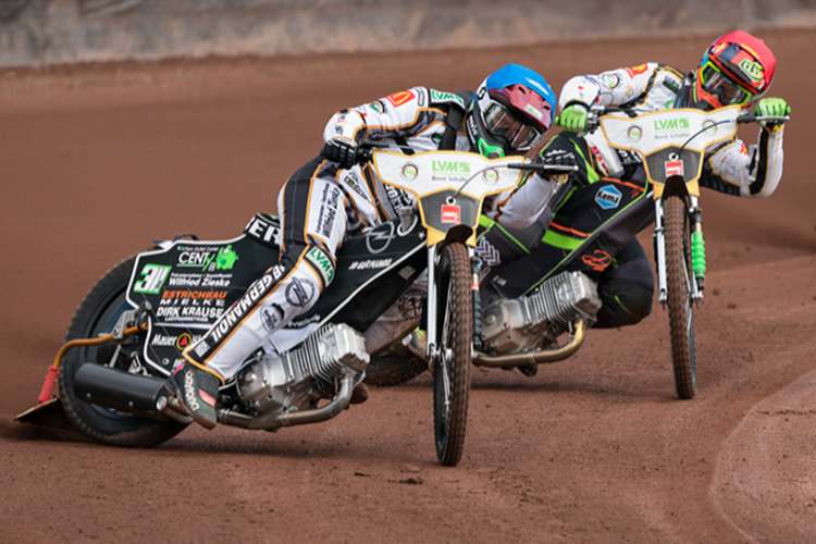 Kevin Wölbert (vorne) fuhr stark