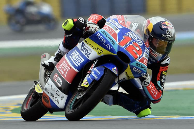 Filip Salac eroberte sich seine ersten Moto3-WM-Punkte