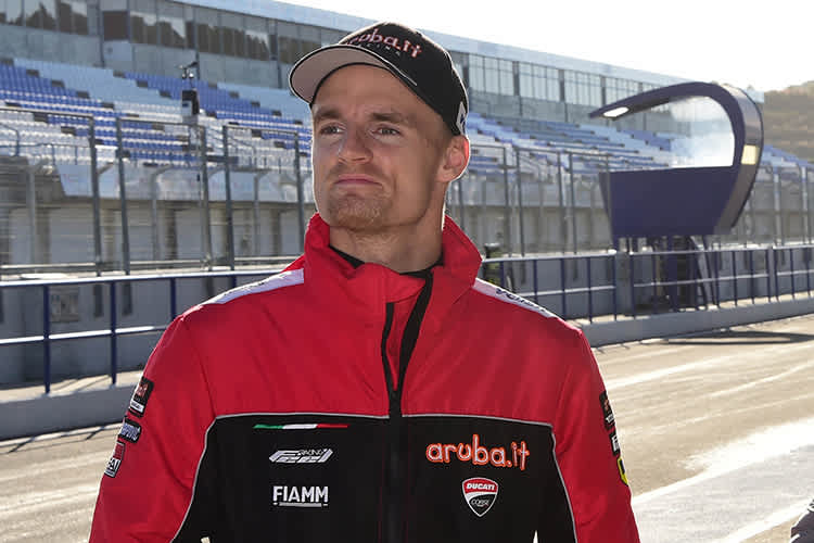 Ducati-Superbike-Werksfahrer Chaz Davies
