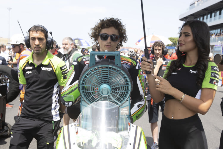 Axel Bassani fällt die Umstellung von Ducati auf Kawasaki nicht leicht