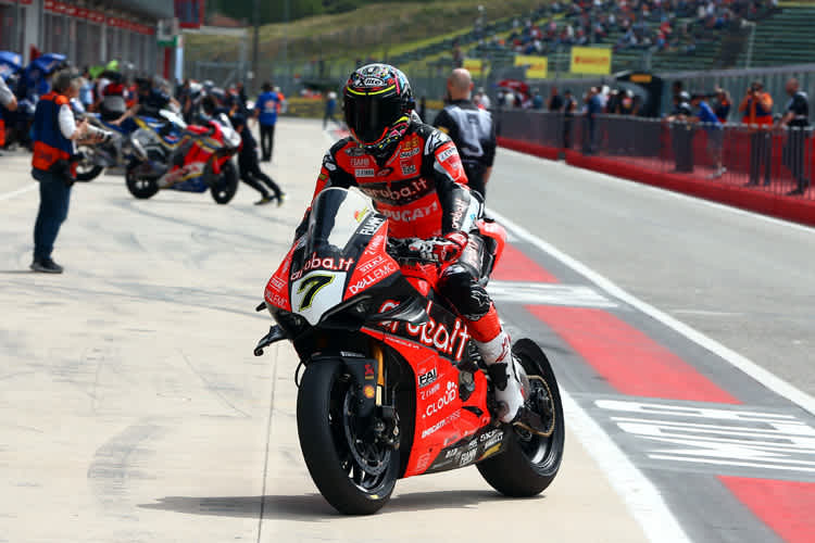 Chaz Davies hatte im ersten Superbike-WM-Rennen kein Glück