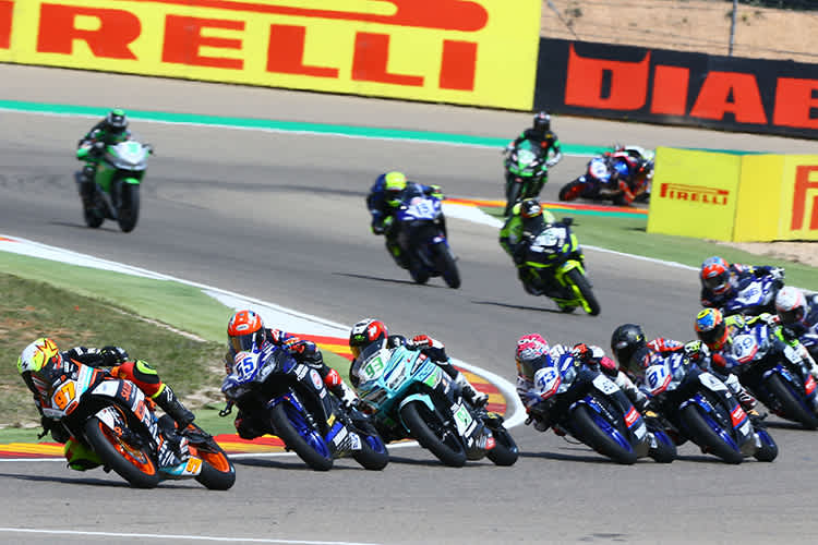 Die Supersport-WM 300 beginnt im April in Aragon