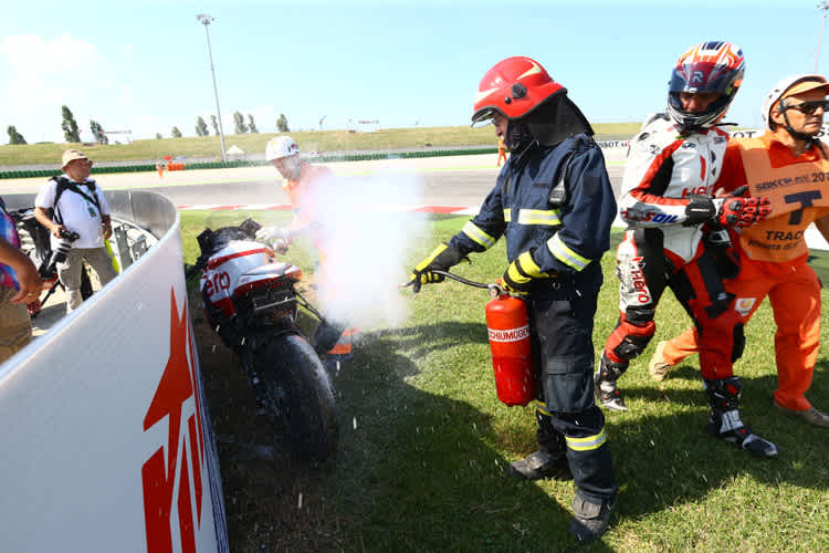 Bei EBR brennt die Luft – und das Bike