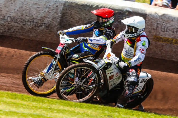 Martin Smolinski (weiß) gegen Jason Doyle