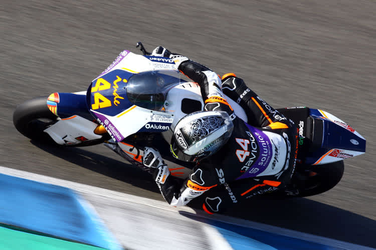 Aron Canet: Großartiger Einstand in der Moto2-WM