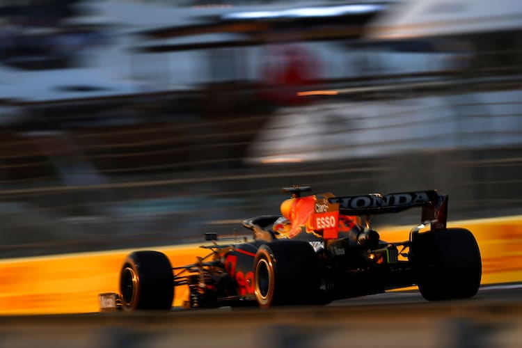 Max Verstappen sicherte sich in Abu Dhabi die Pole