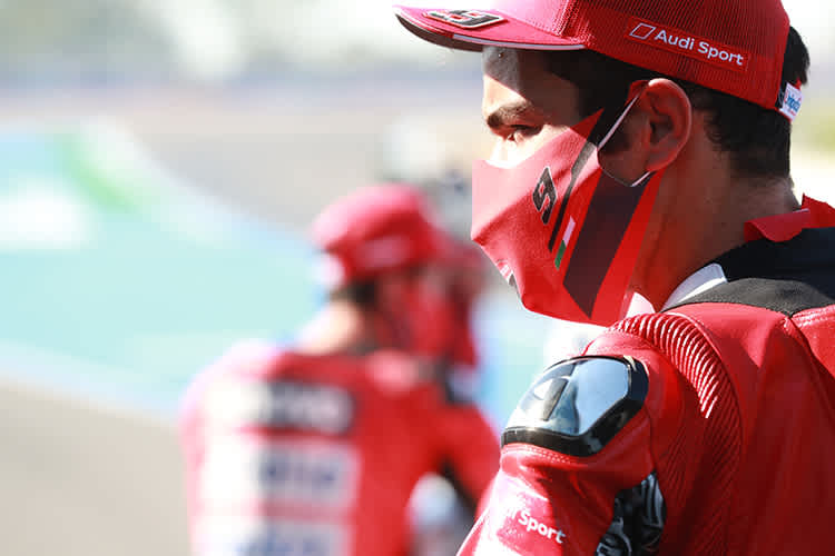 Ducati-Werksfahrer Danilo Petrucci