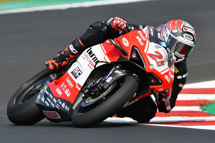 Randy Krummenacher war beeindruckend schnell